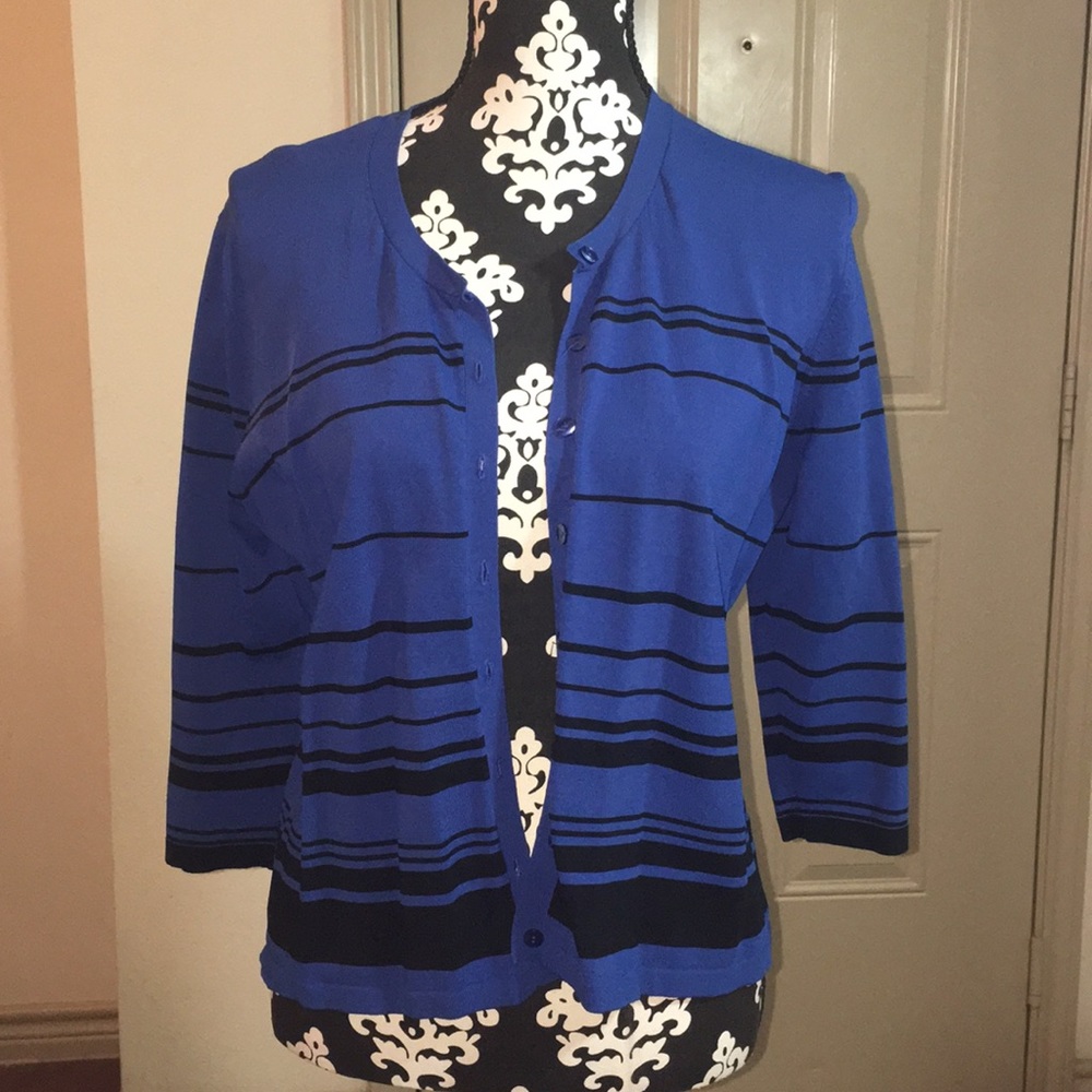 Striped Cardigan
